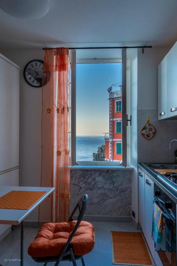 Una Finestra Sul Mare - Free Wi -Fi Riomaggiore Exterior photo